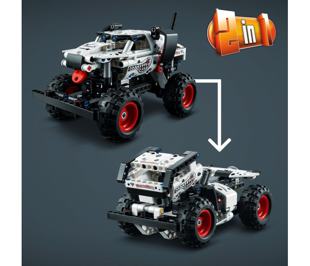 LEGO Technic 42150 Monster Jam™ Monster Mutt™ Dalmatian - 1090520 - zdjęcie 2